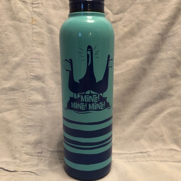 NEW Disney Parks Finding Nemo Seagulls Mine Mine Mine Water Bottle - Picture 2 of 3